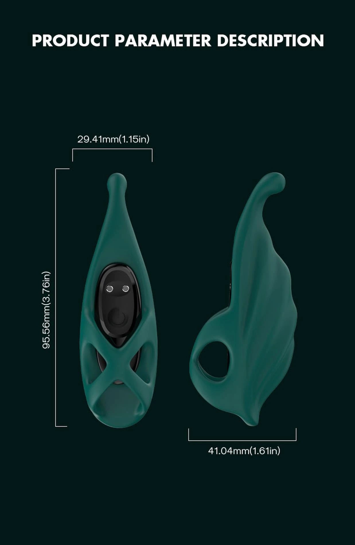 Leafman Green, 9 fonctions de vibration