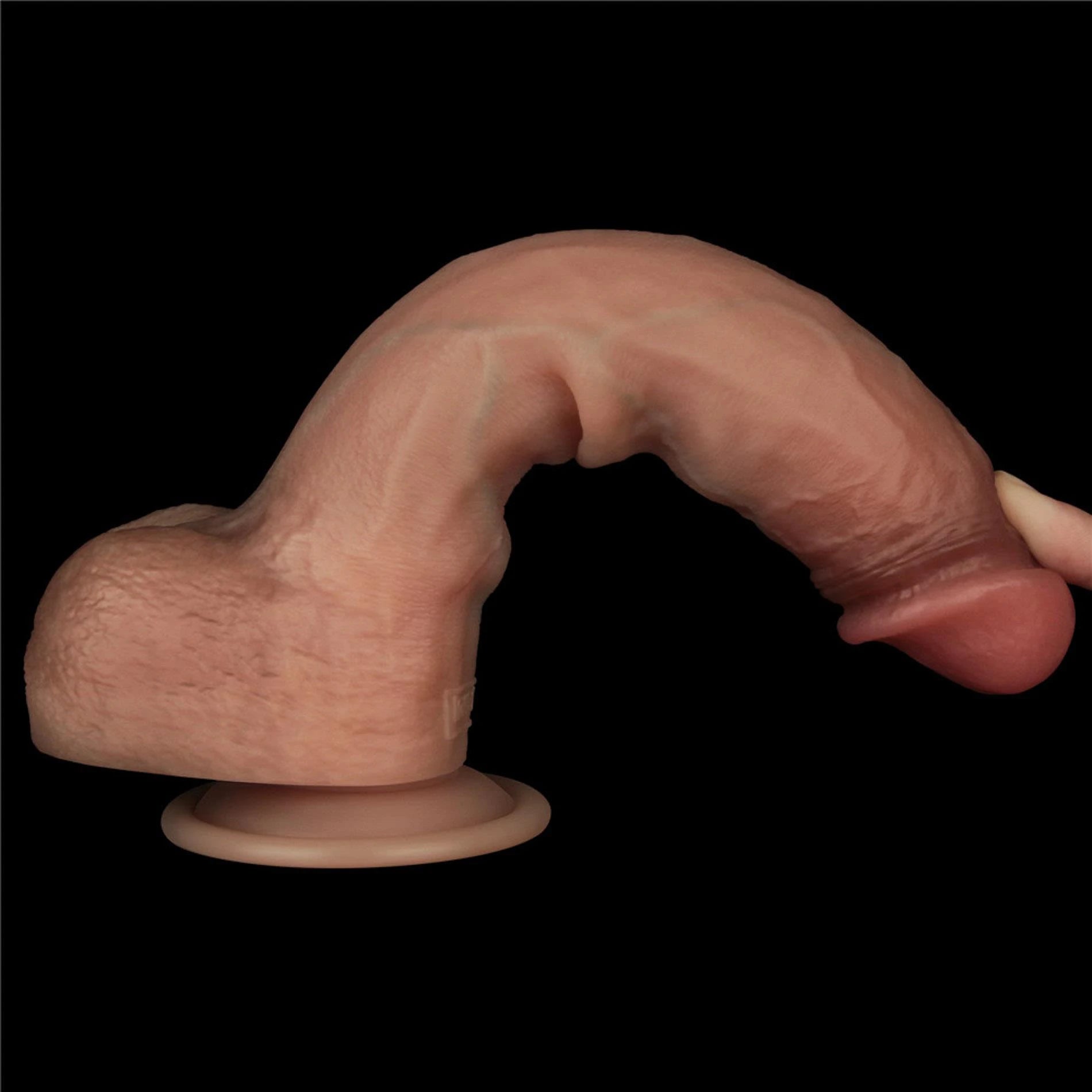 9'' Dong en silicone double couche Sliding Skin Pro