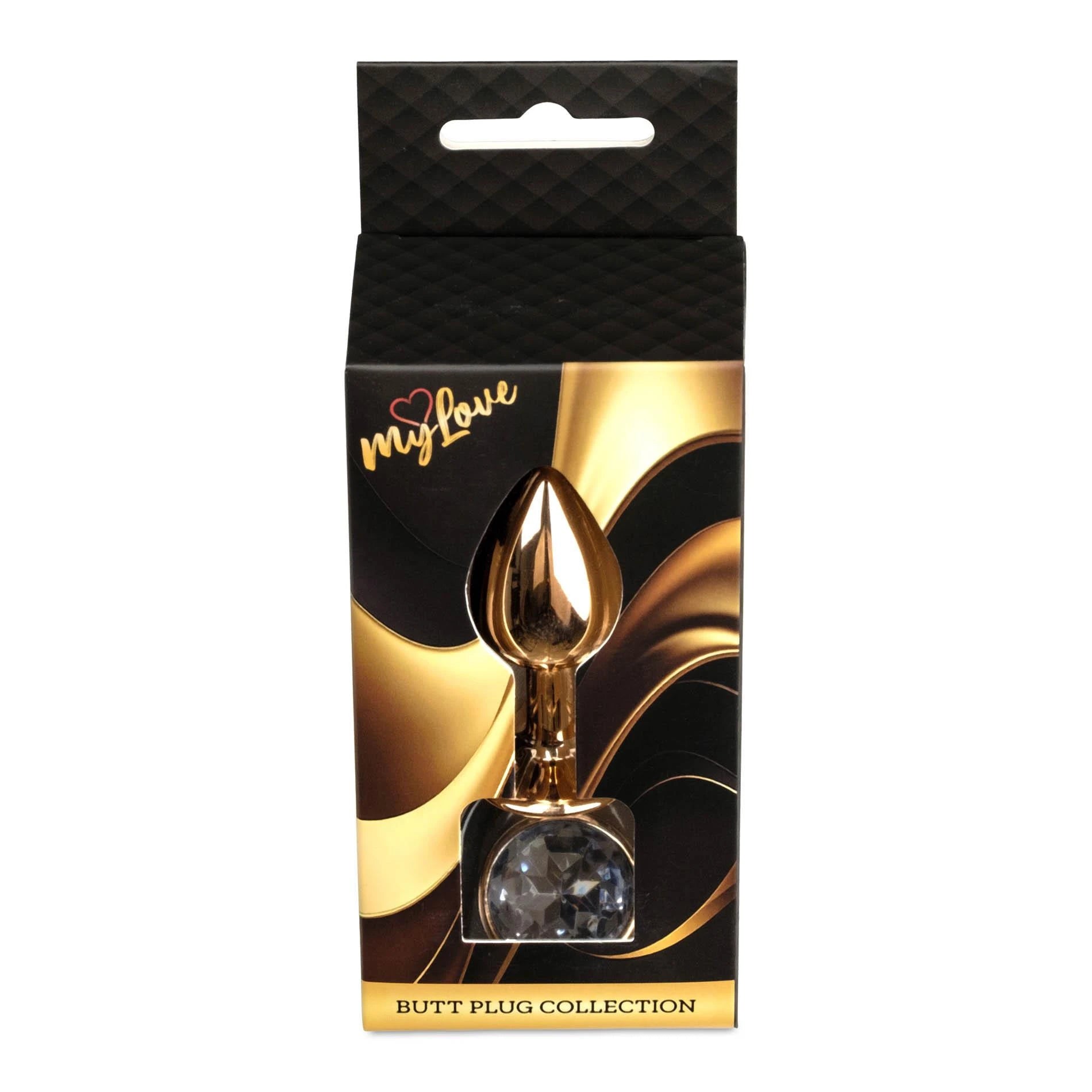 MyLove Toys - Bijoux PLUG or rouge - Transparent