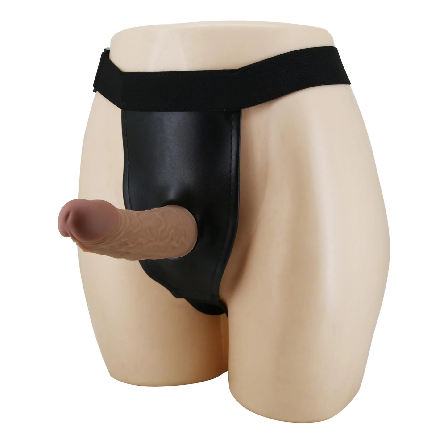 PRETTY LOVE - HARNESS BRIEFS - Houston Strap-On 6.8'' Dildo