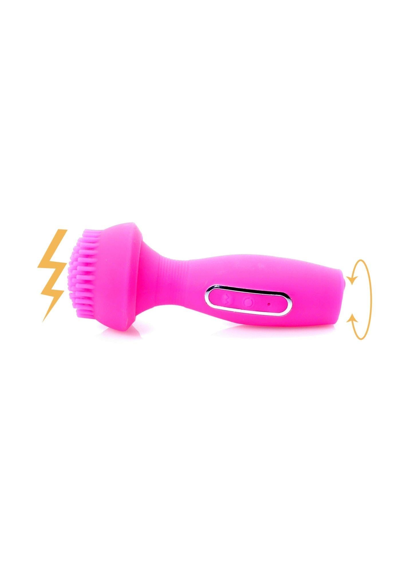 Vibreur JENNY Rose - Masseur 36 - Fonctions de vibration/rotation USB