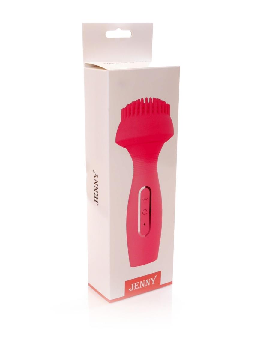 Vibreur JENNY Rose - Masseur 36 - Fonctions de vibration/rotation USB