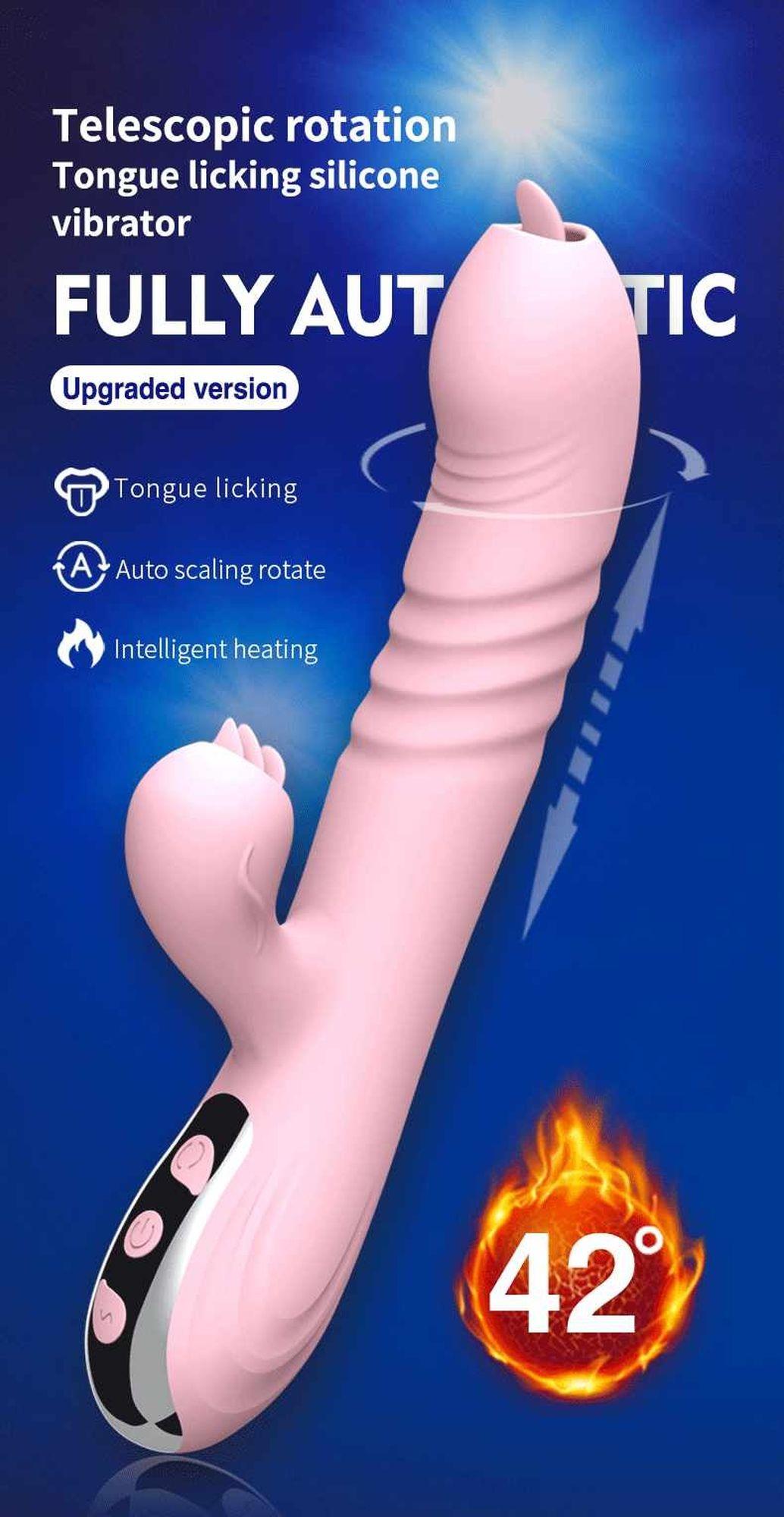 Vibromasseur-Fairy USB 3 fonctions de poussée / 20 vibrations