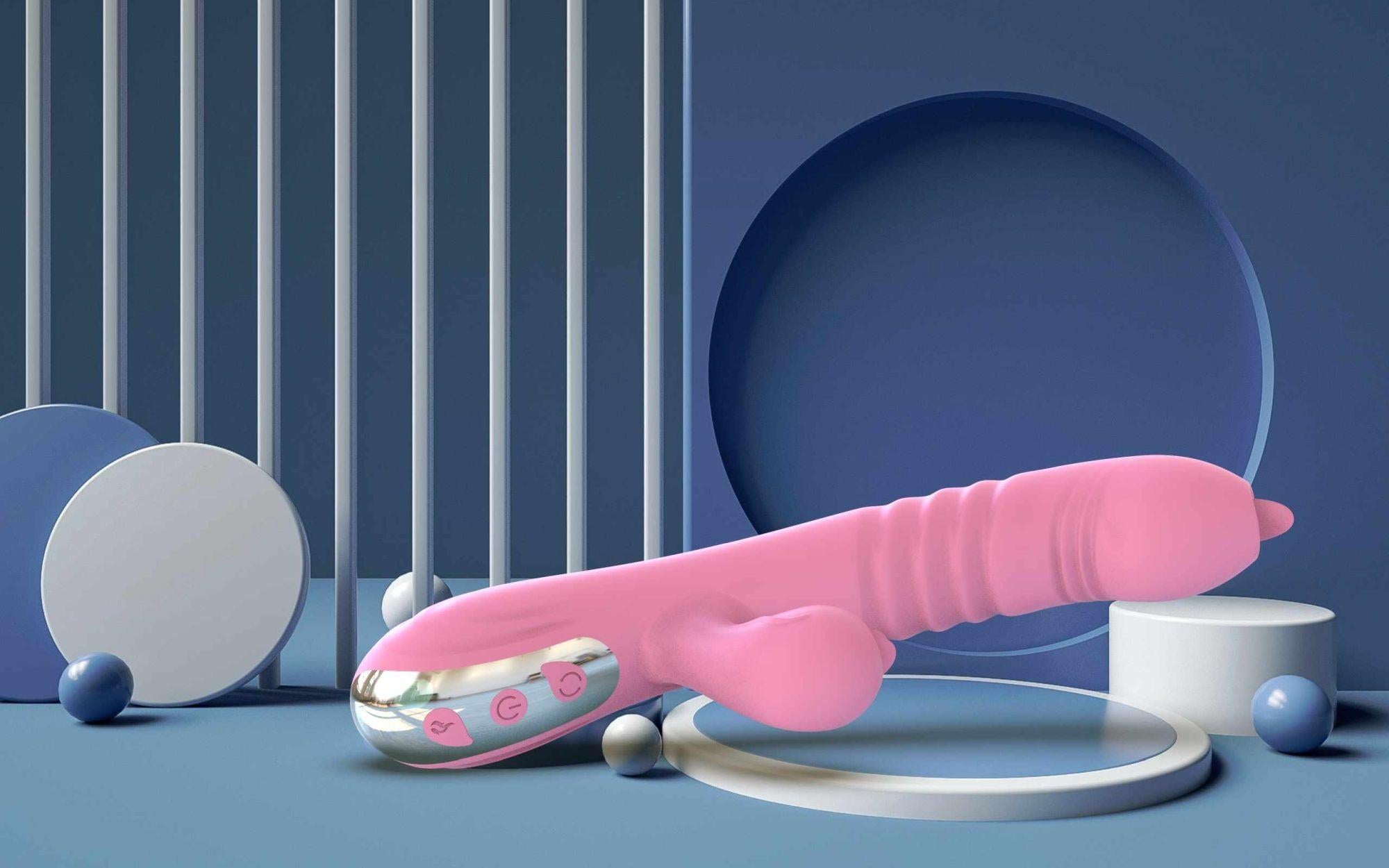 Vibromasseur-Fairy USB 3 fonctions de poussée / 20 vibrations