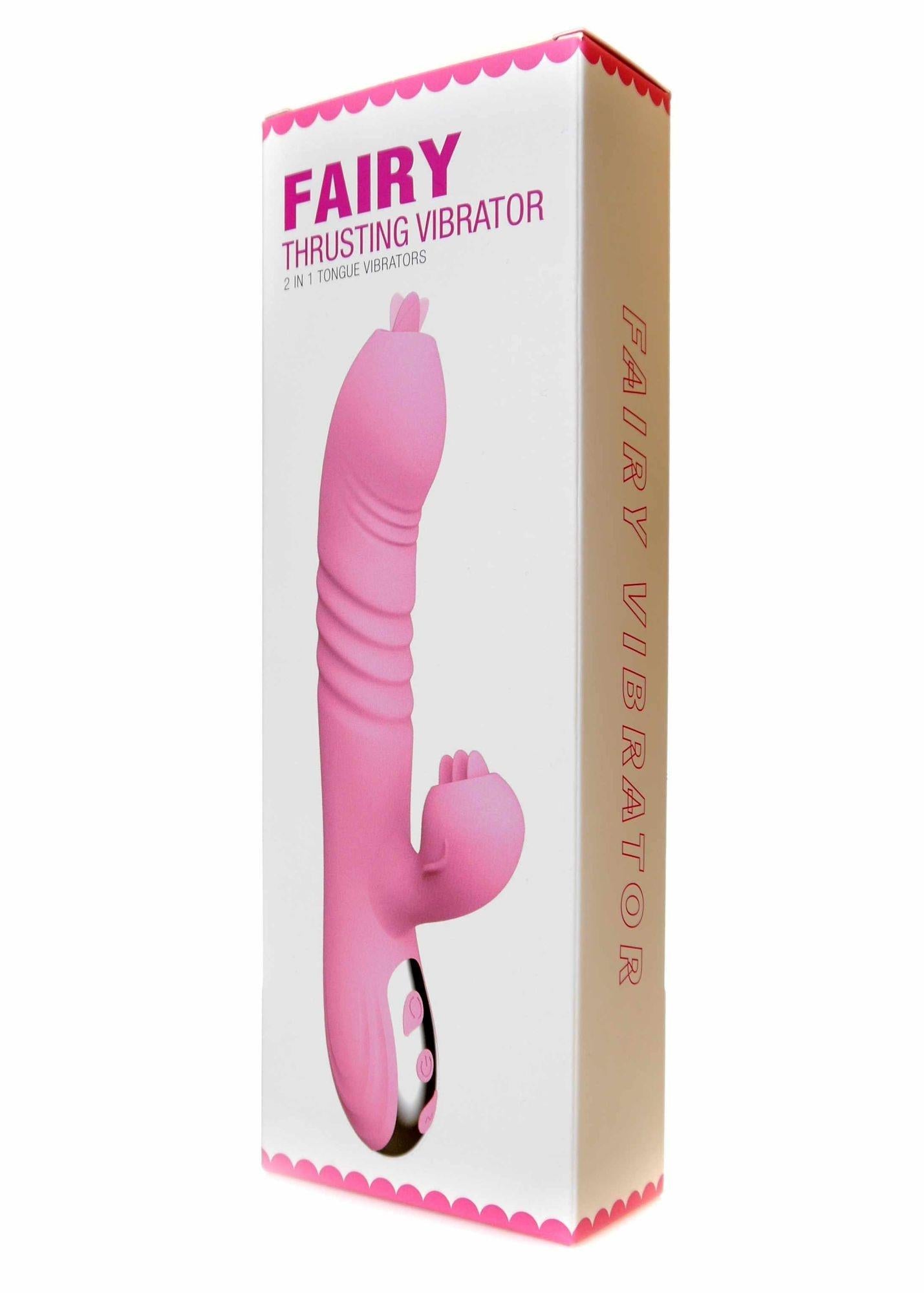 Vibromasseur-Fairy USB 3 fonctions de poussée / 20 vibrations