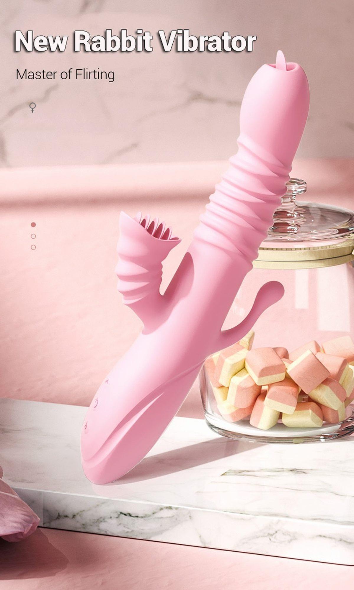 Vibrator-Ada USB -Pink