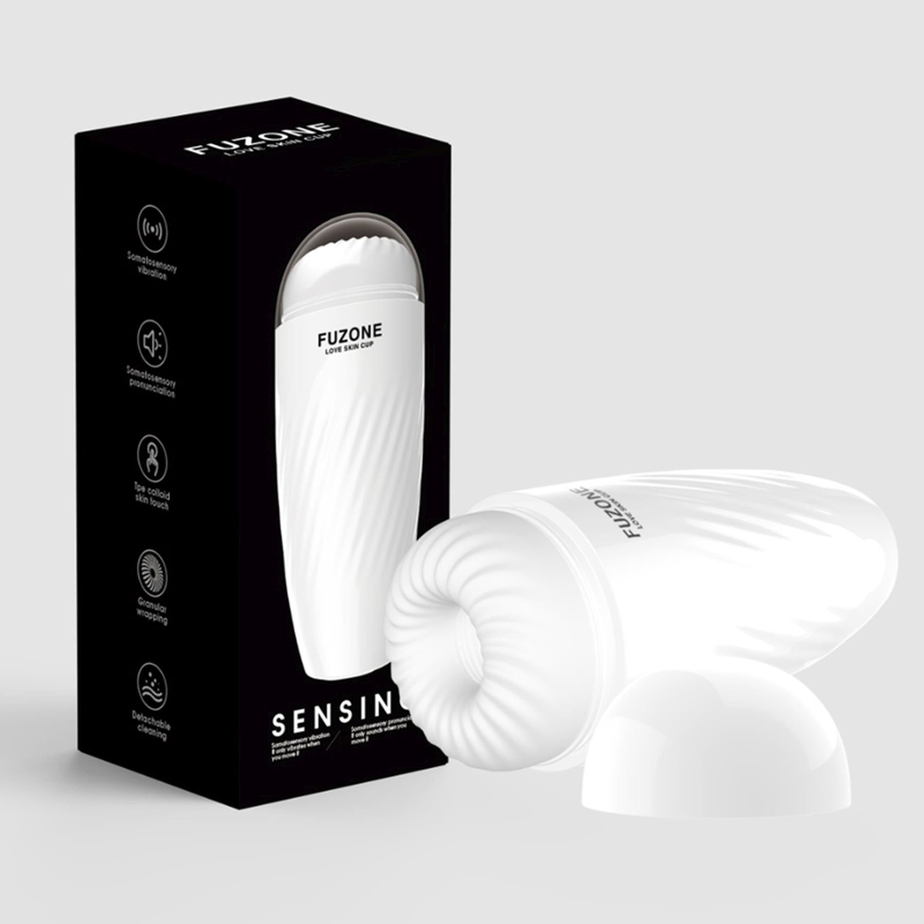 USB vibrating masturbation cup, sensory function