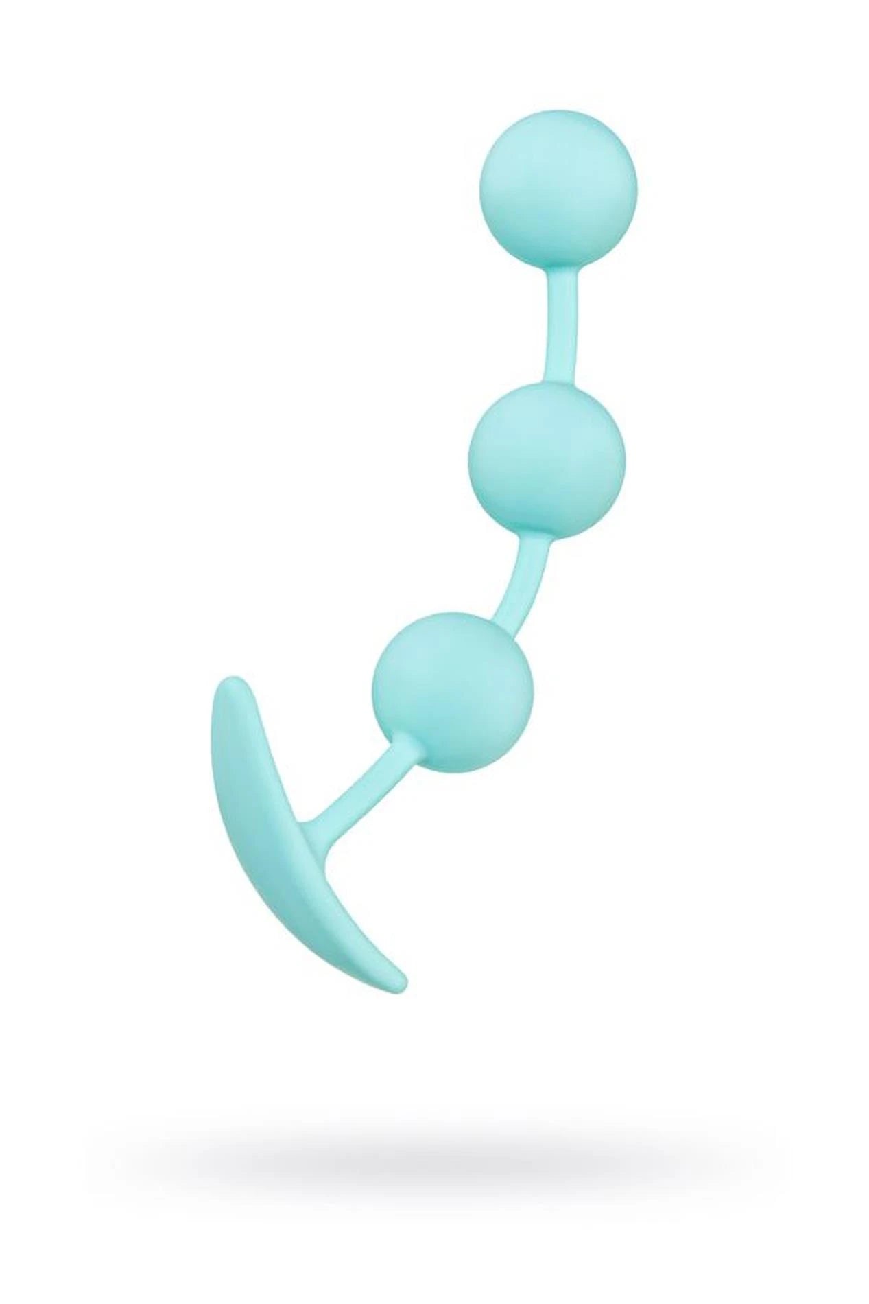 ToDo by Toyfa Plug anal Triplex, silicone, menthe, 15 cm, Ø 2.5 cm