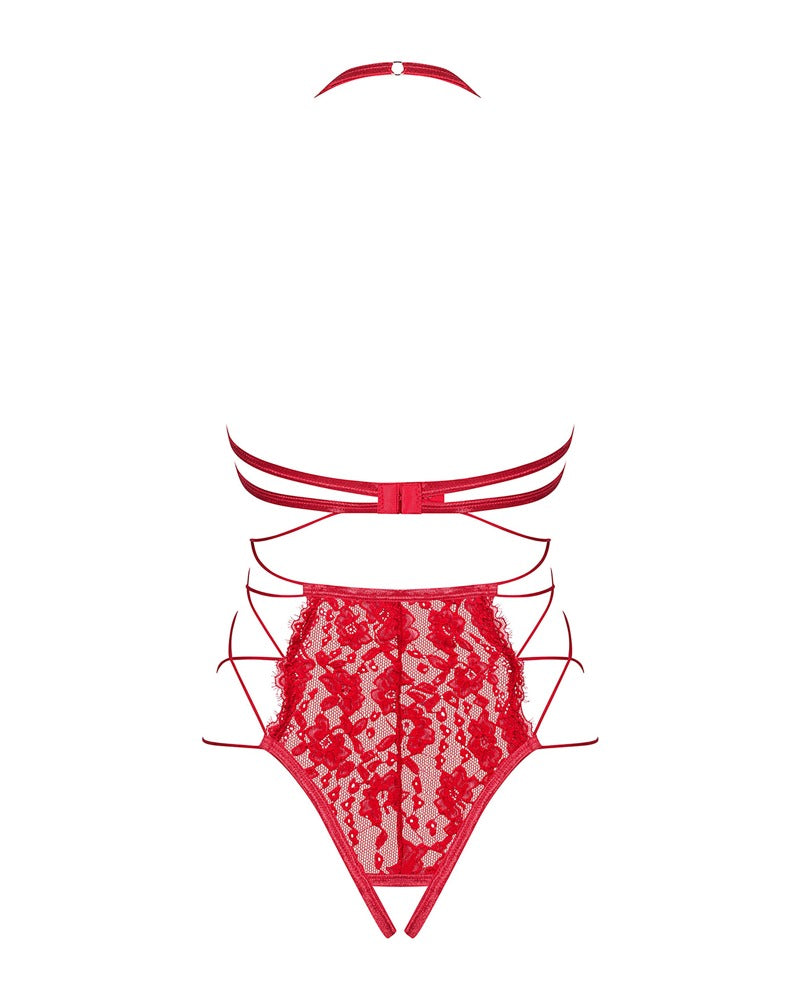 Iosa crotchless teddy