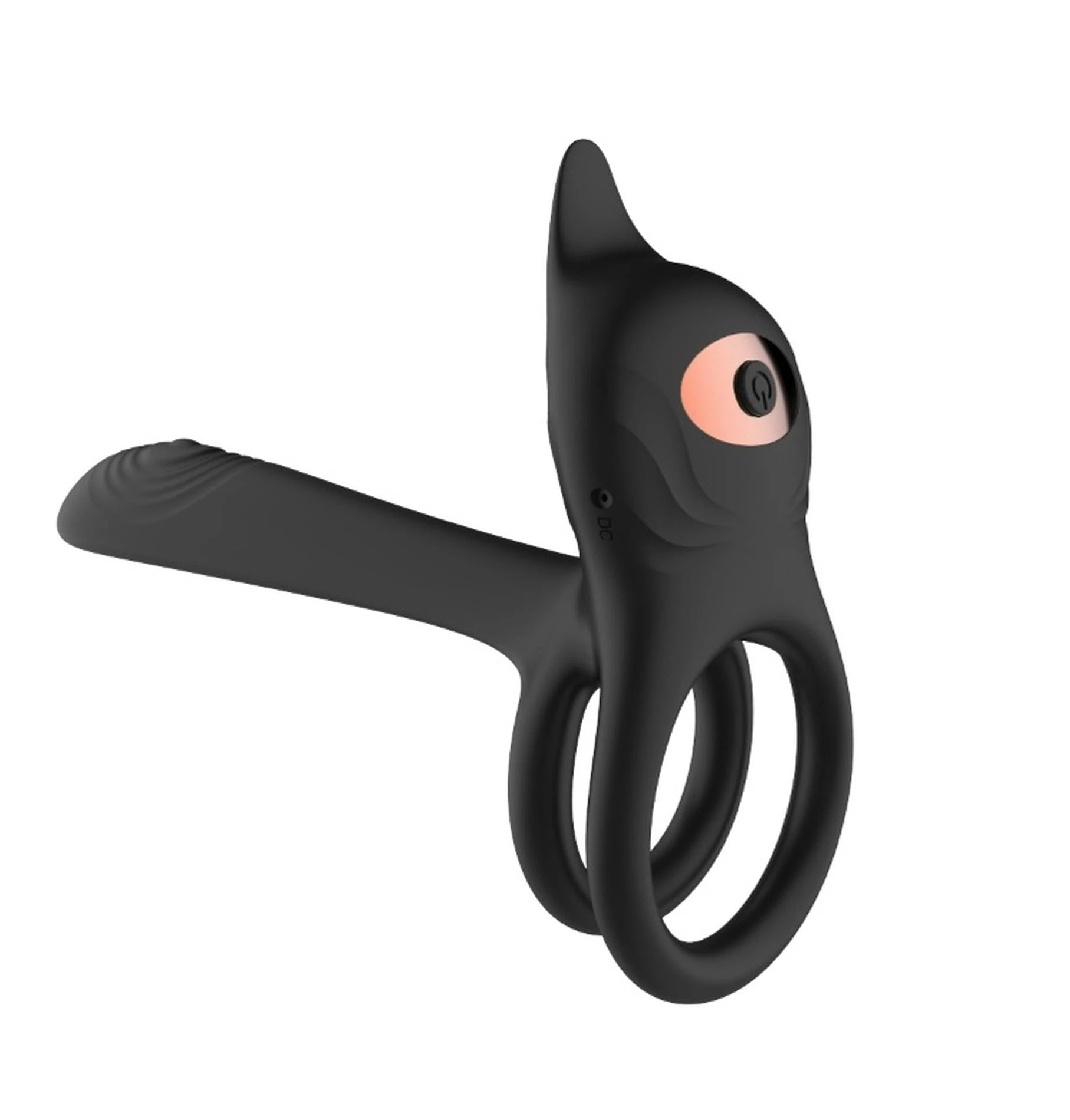 Stimulator - Double vibrating ring - USB 10 Functions / Remote Control