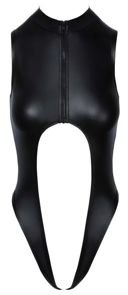 Body entrejambe ouvert avec fermeture éclair S