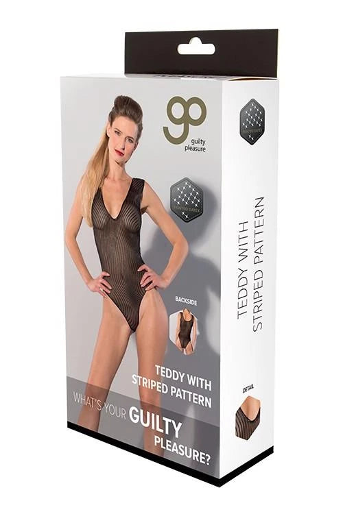 GP TEDDY NERO A RIGHE STAMPATO DATEX, M