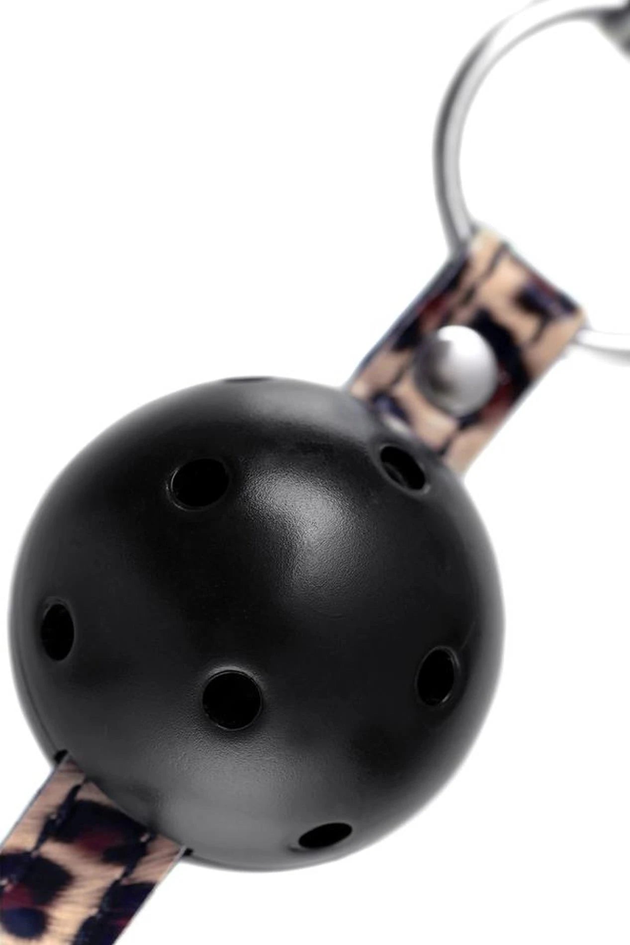 Anonymo gag, ABS plastic, black, 64 cm