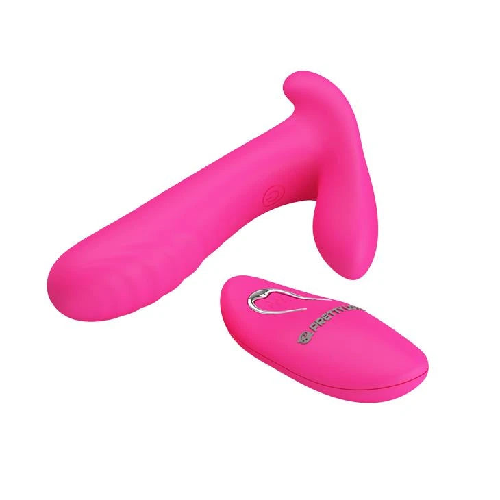 PRETTY LOVE - MASSAGEUR TÉLÉCOMMANDÉ, 12 fonctions de vibration Télécommande sans fil
