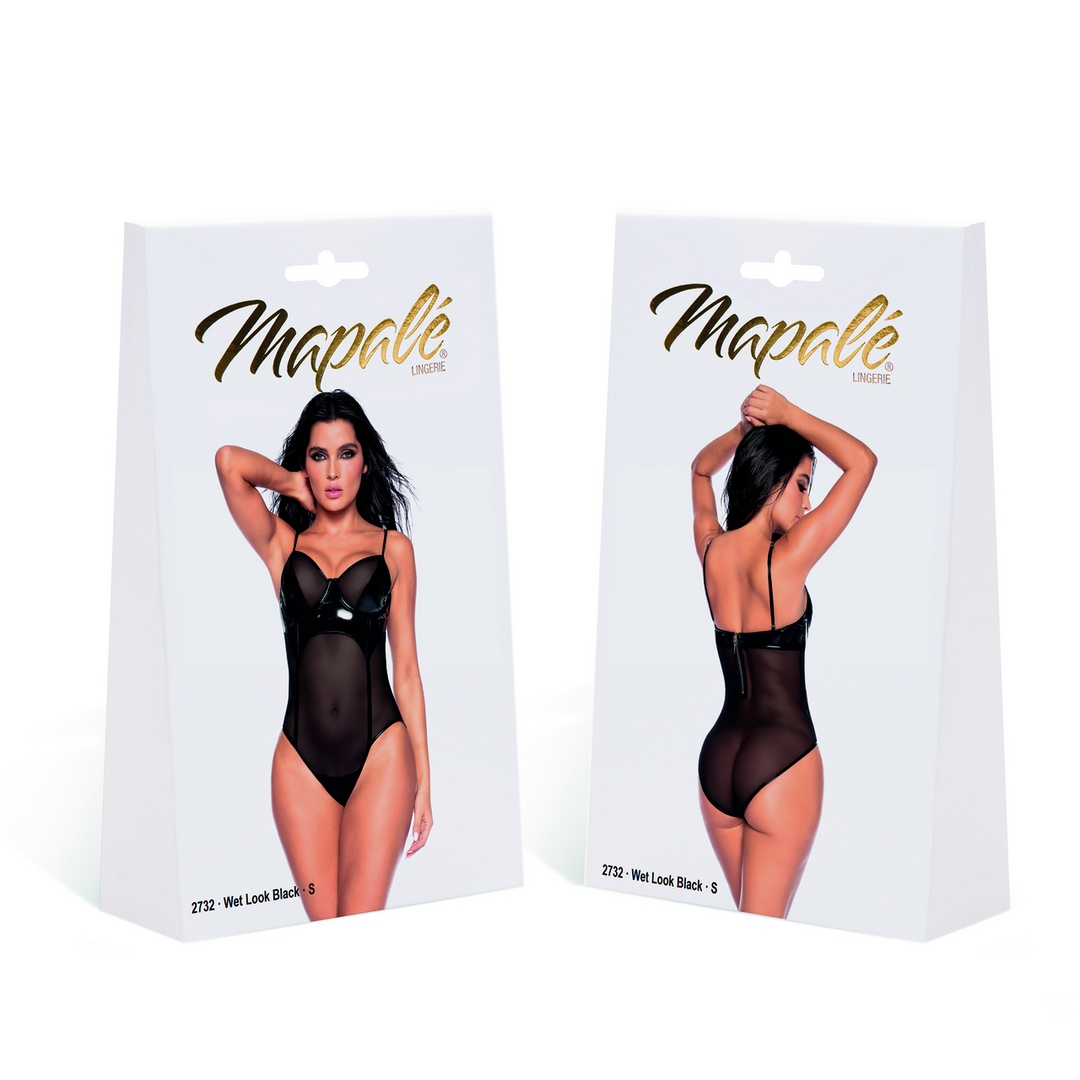 Bodysuit - S - Wet Black