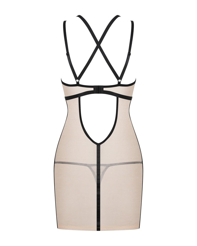 Nudelia chemise & thong