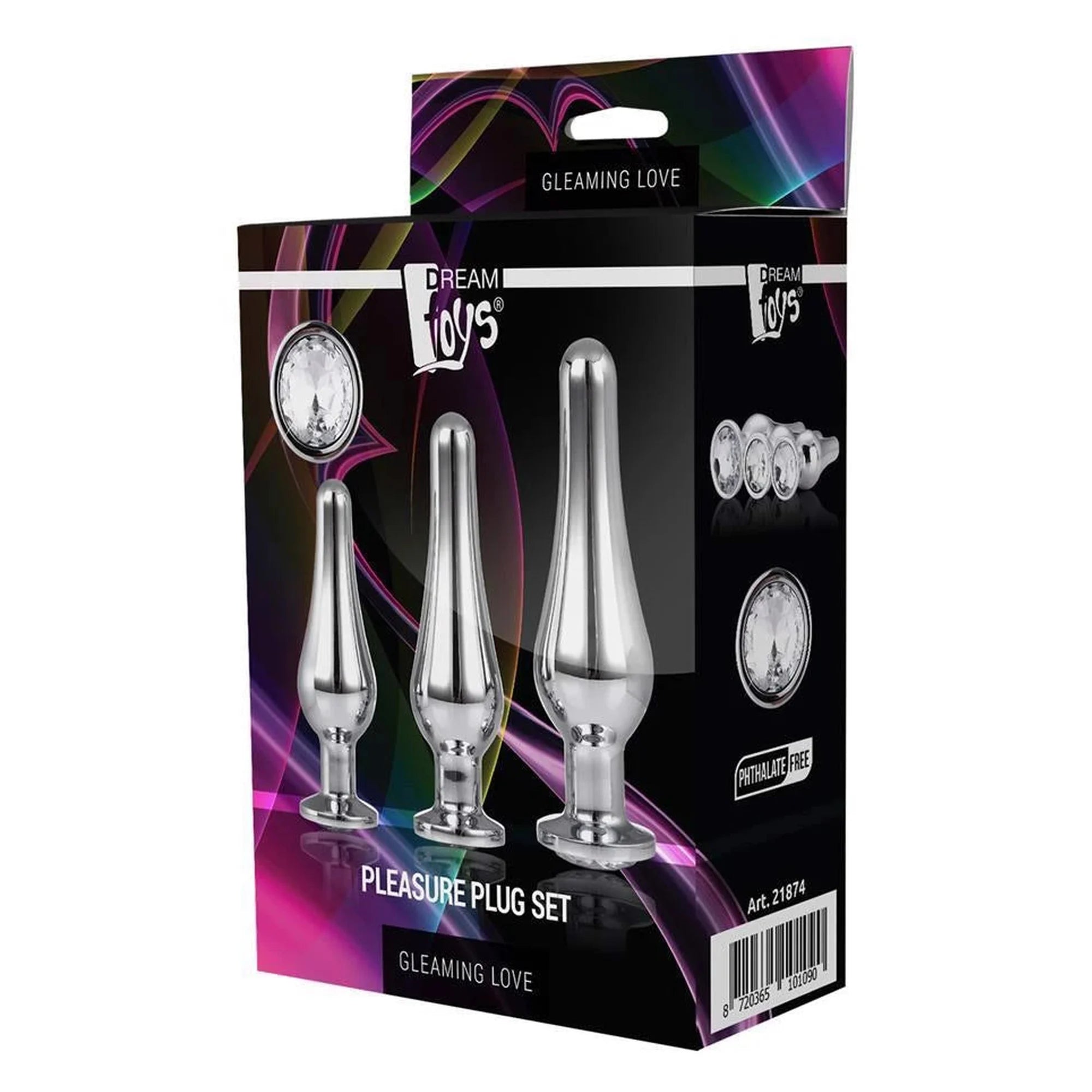 GLEAMING LOVE PLEASURE SET SILVER