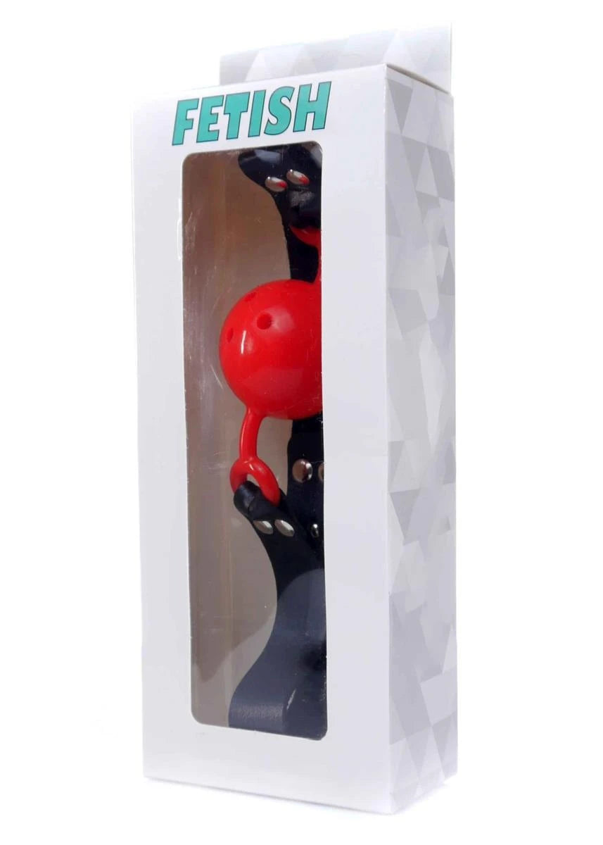 Bâillon boule à sangle – Série Fetish B