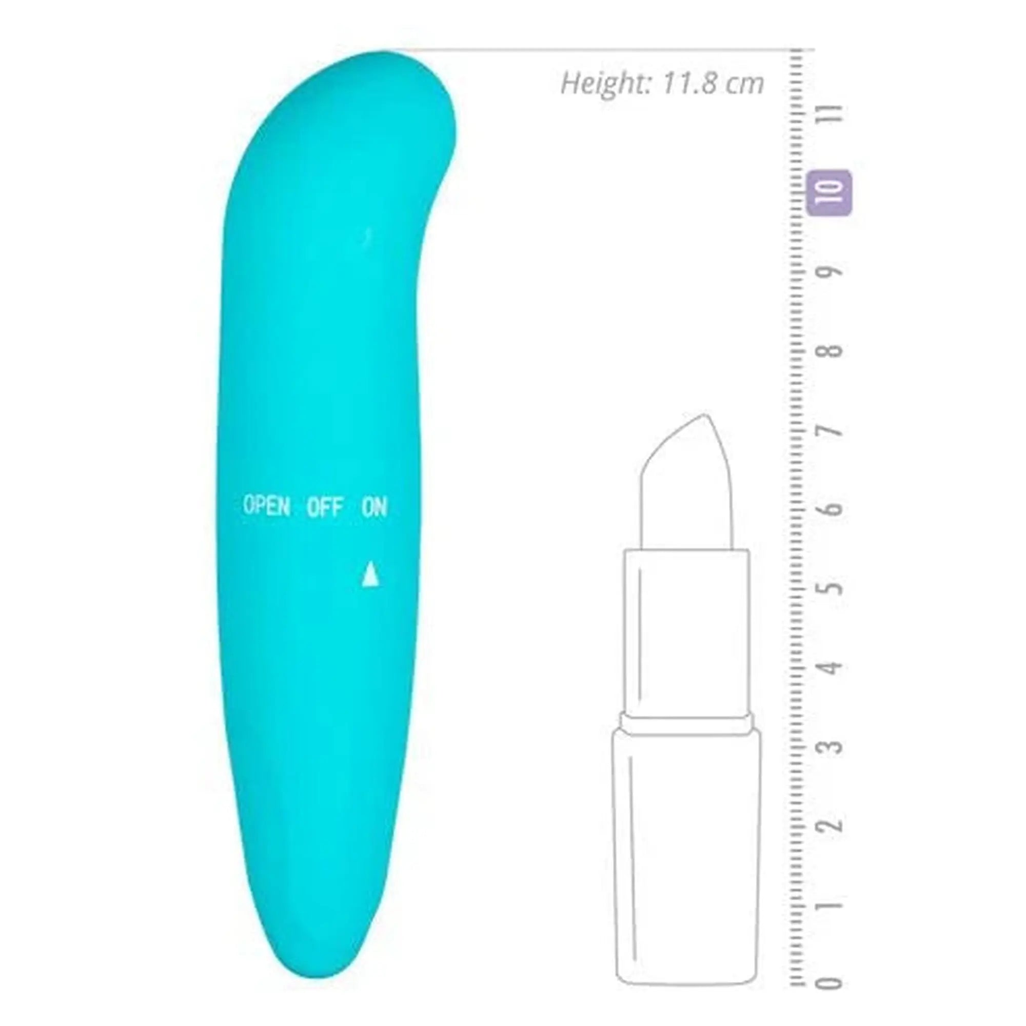 Wibrator-Mini G-Spot Vibrator - Turquoise