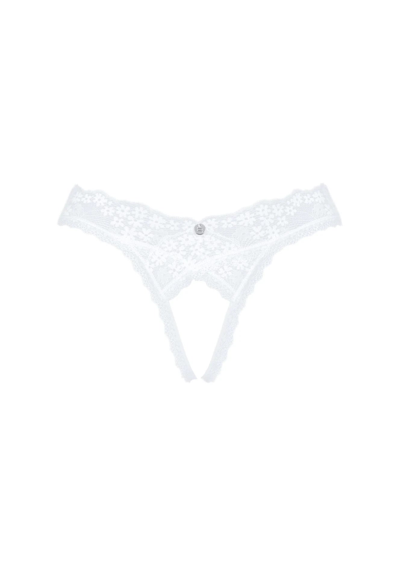 Heavenlly crotchless thong