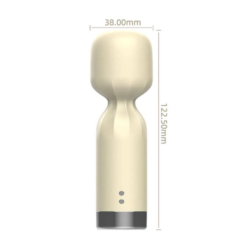 Vibrator - Silk Pulse  - ecru