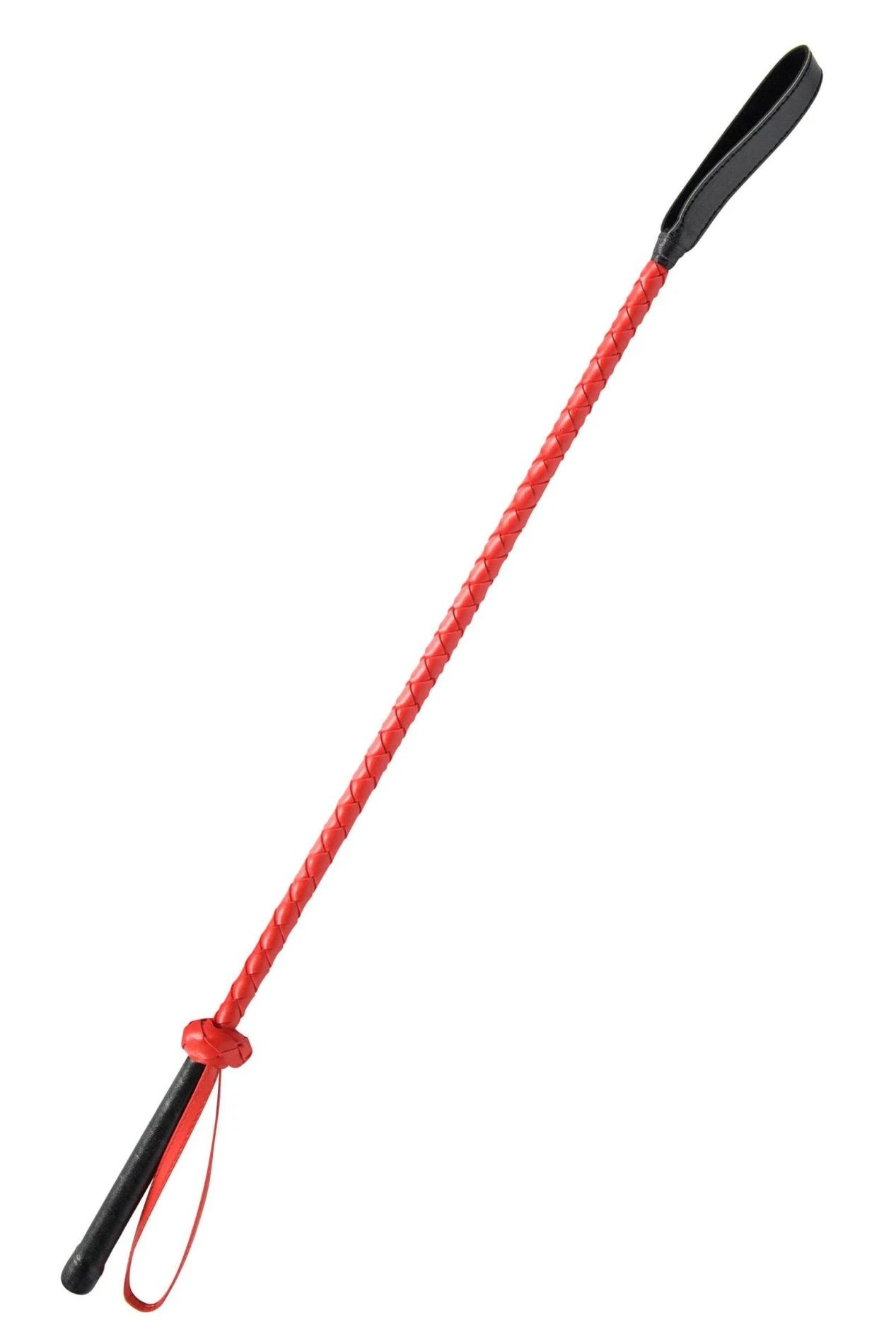 FOUET NOIR ET ROUGE