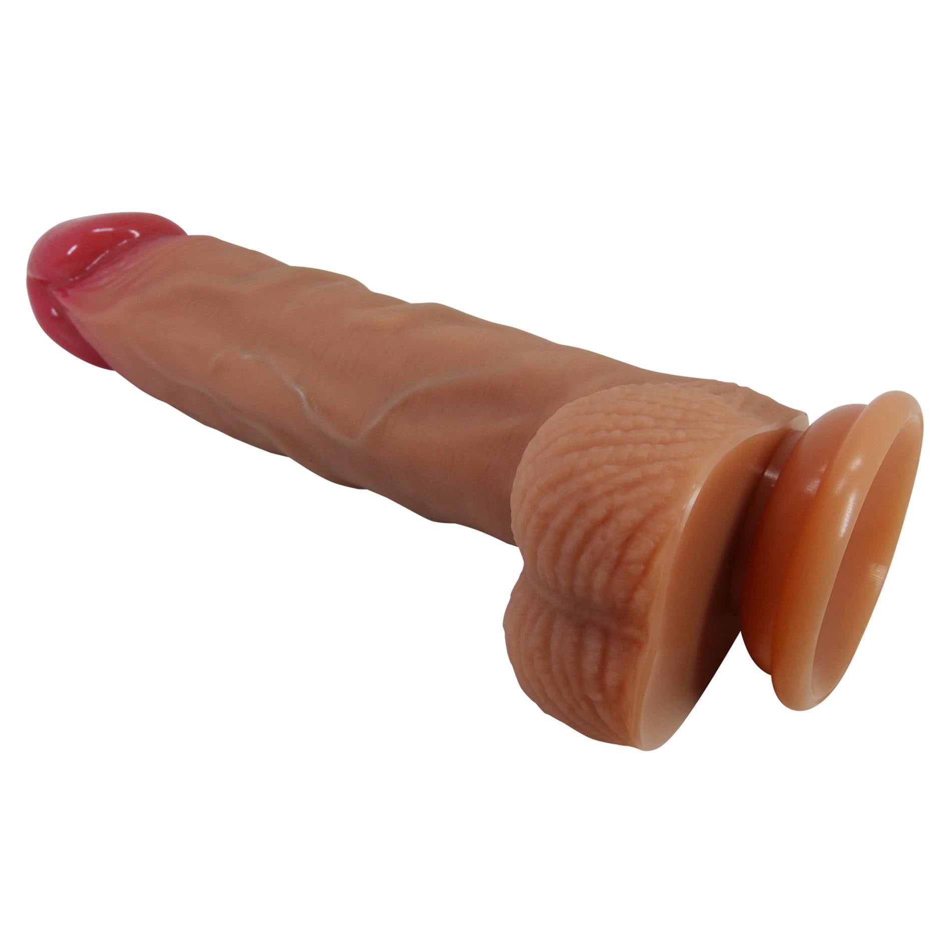 Pretty Love Wells 6.3" Godemichet en silicone avec string harnais