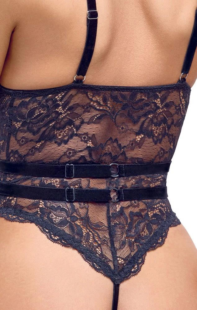 Body dentelle M