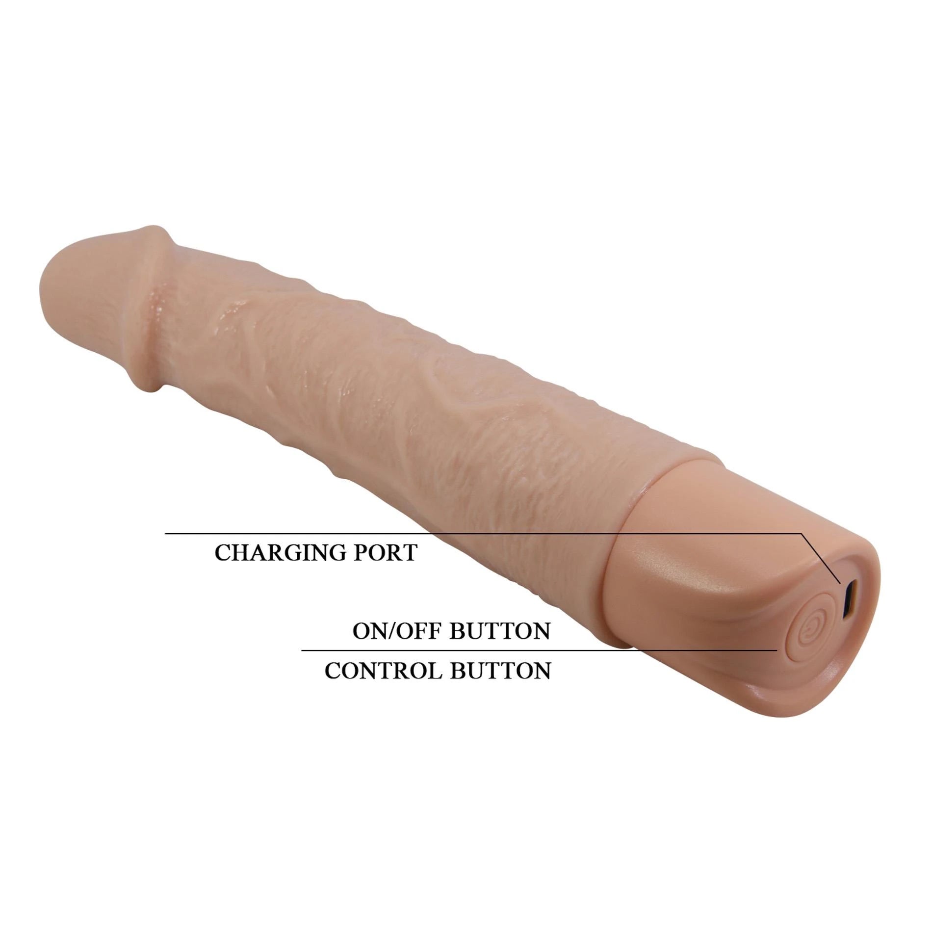 Pretty Love Leander Realistic Vibrating Dildo
