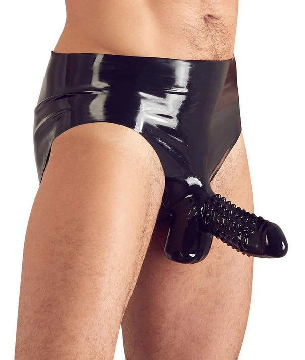Slip en latex pour homme M