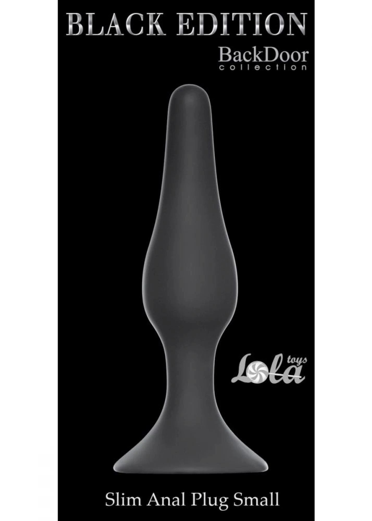 Plug anal Slim petit noir
