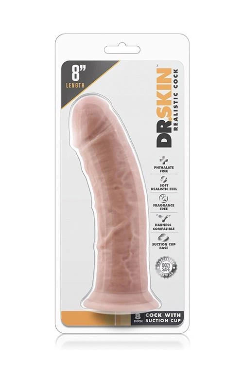 DR. SKIN VENTOUSE PÉNIS 20CM VANILLE