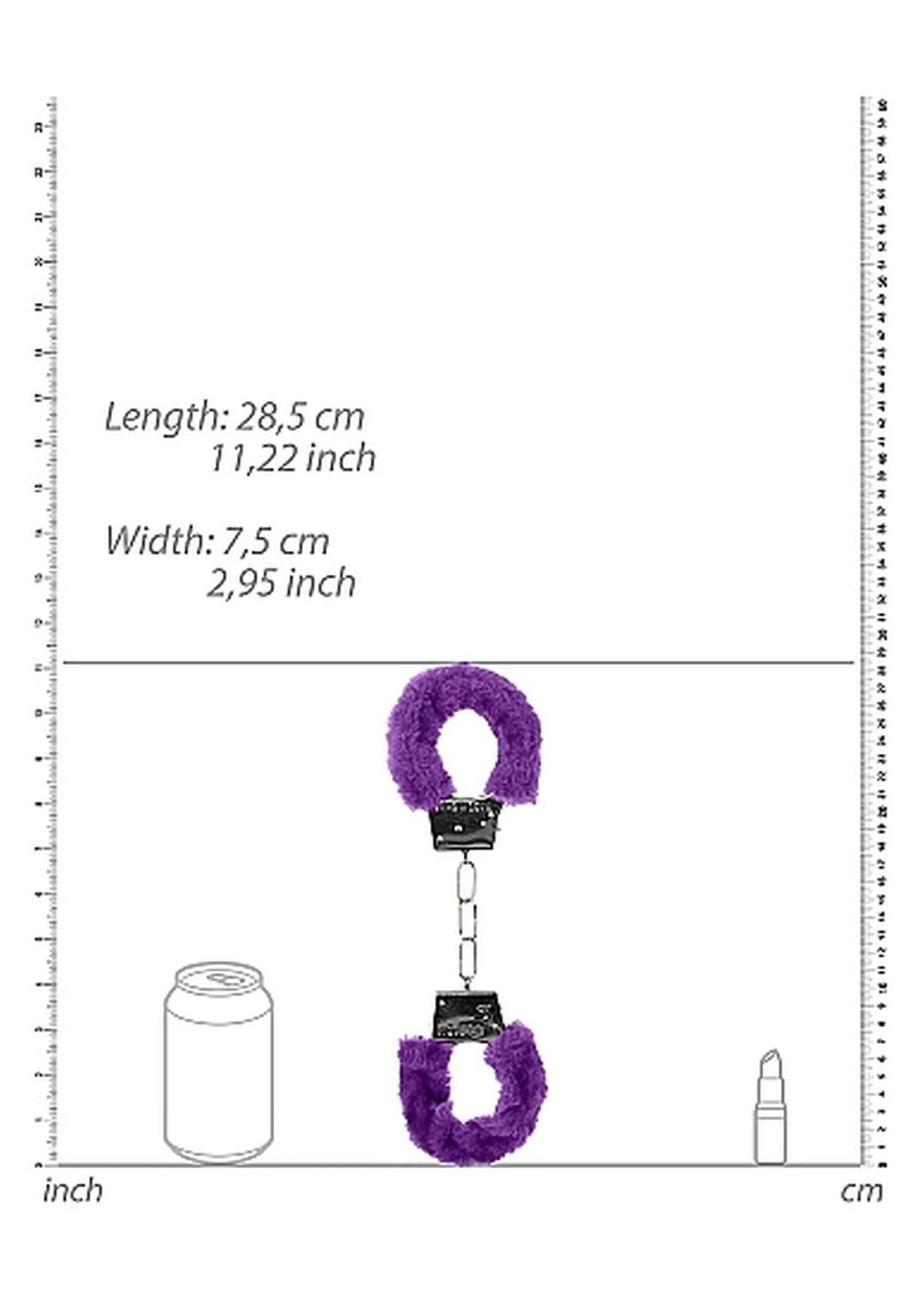 Menottes pour Débutants en Peluche - Violet