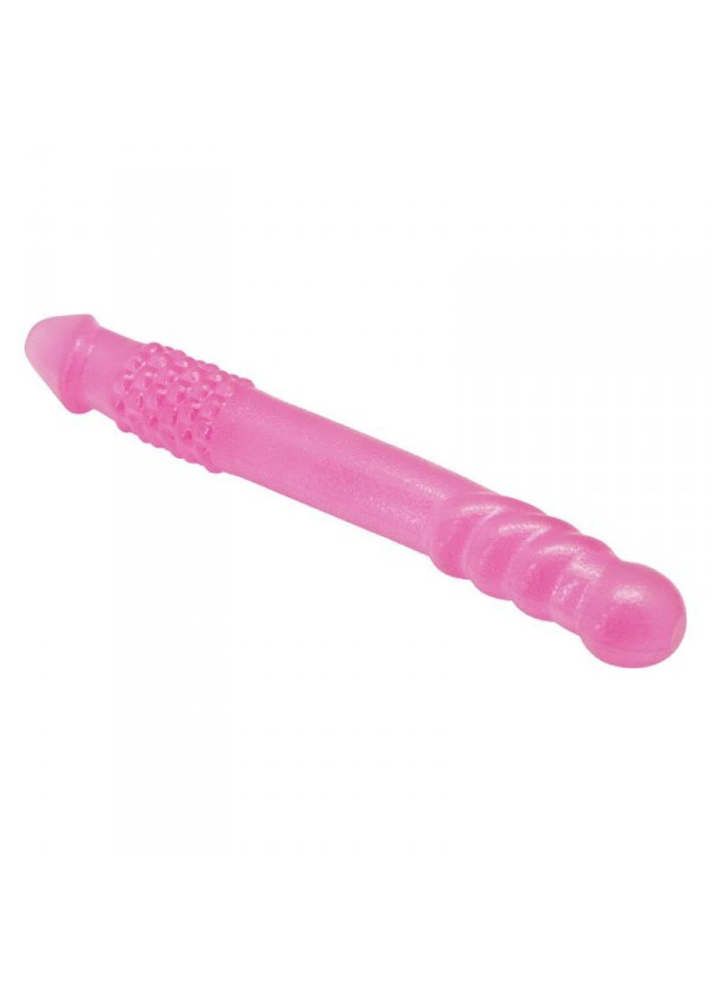 Dildo - DOUBLE DONG PARFAIT. MATÉRIAU TPE DE QUALITÉ SUPÉRIEURE.