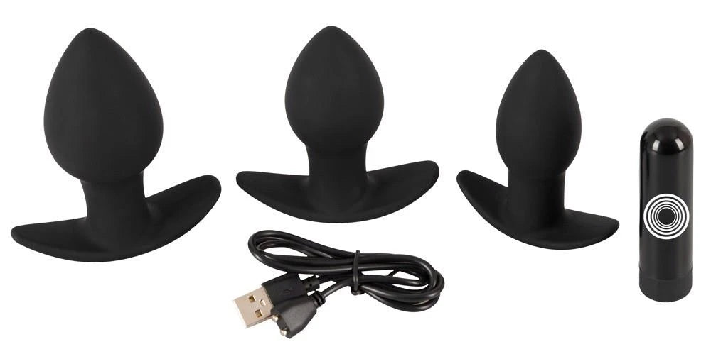 Plugs anaux vibrants BV en 3 t