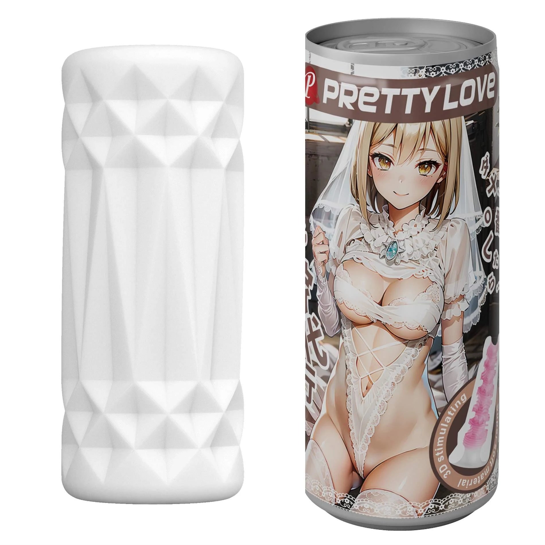 PRETTY LOVE - Masturbateur, Matériau super doux TPR /ABS