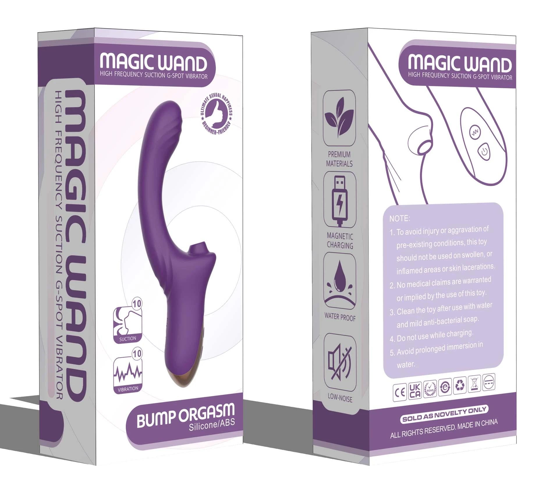 Vibromasseur point G Suking Rouge