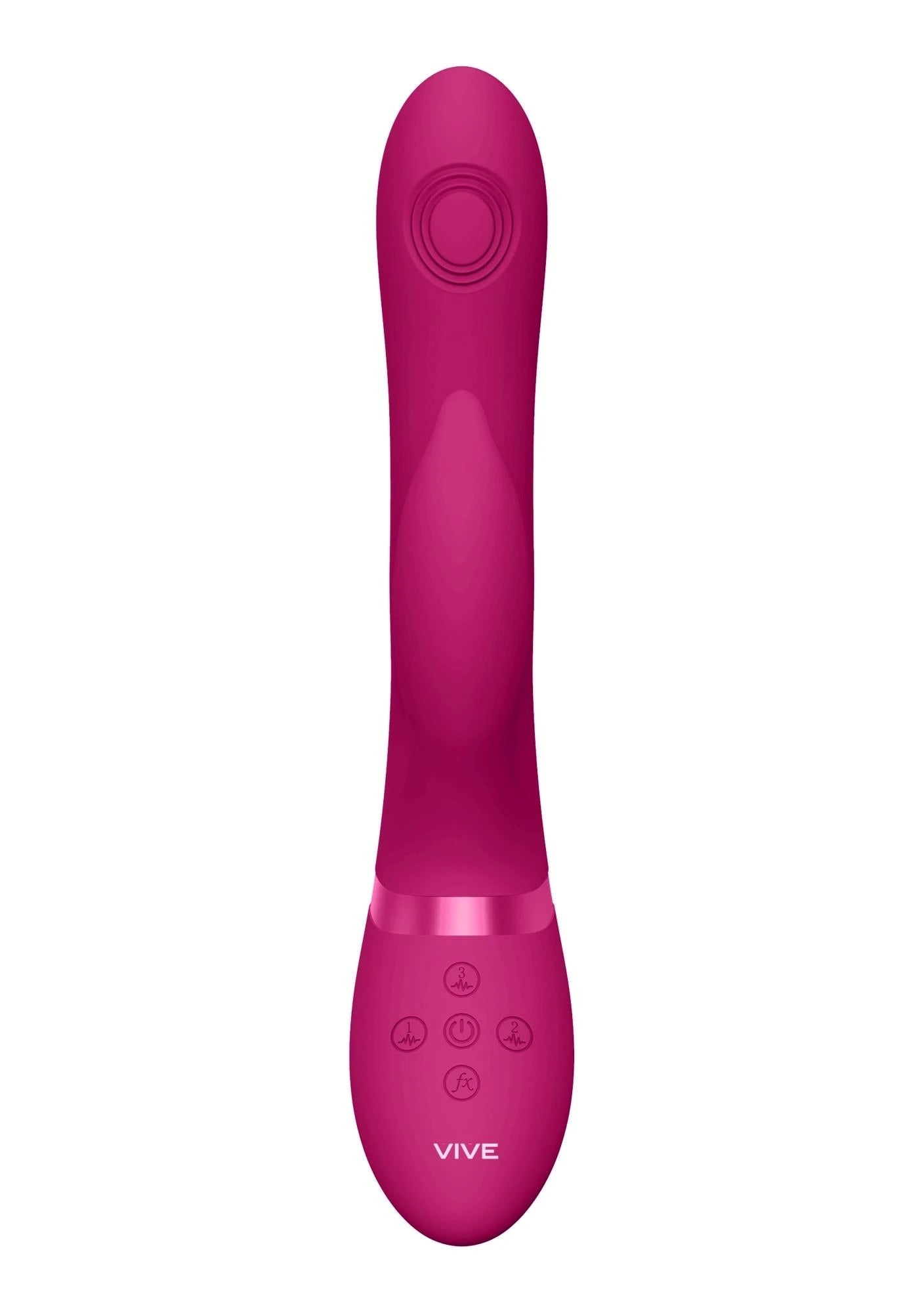 Aimi - Pulse Wave  Vibrating G-Spot Rabbit - Pink