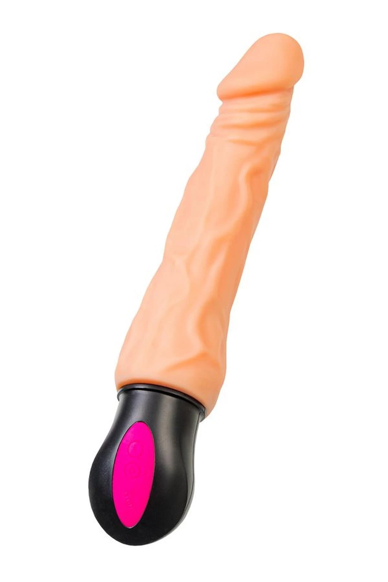 A-TOYS  Realistic Vibrator with heating, TPE, 12 Modes, bendable, recharble