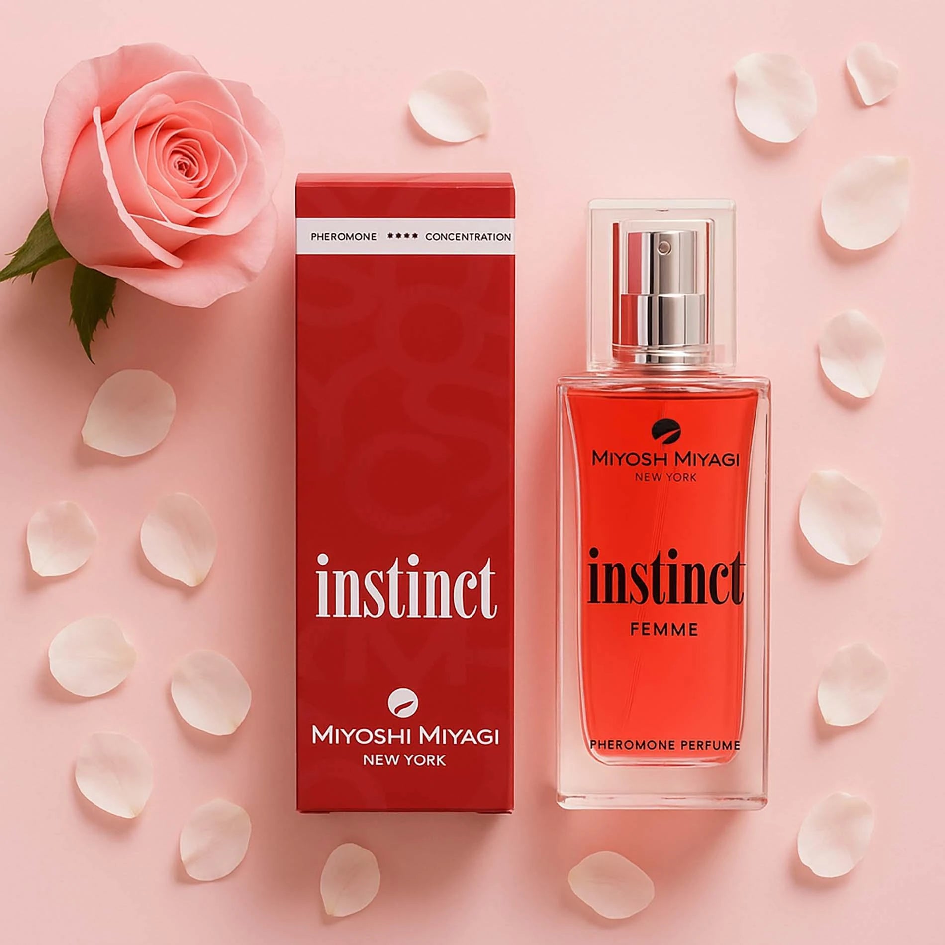 Miyoshi Miyagi INSTINCT parfums phéromones 50ml FEMME