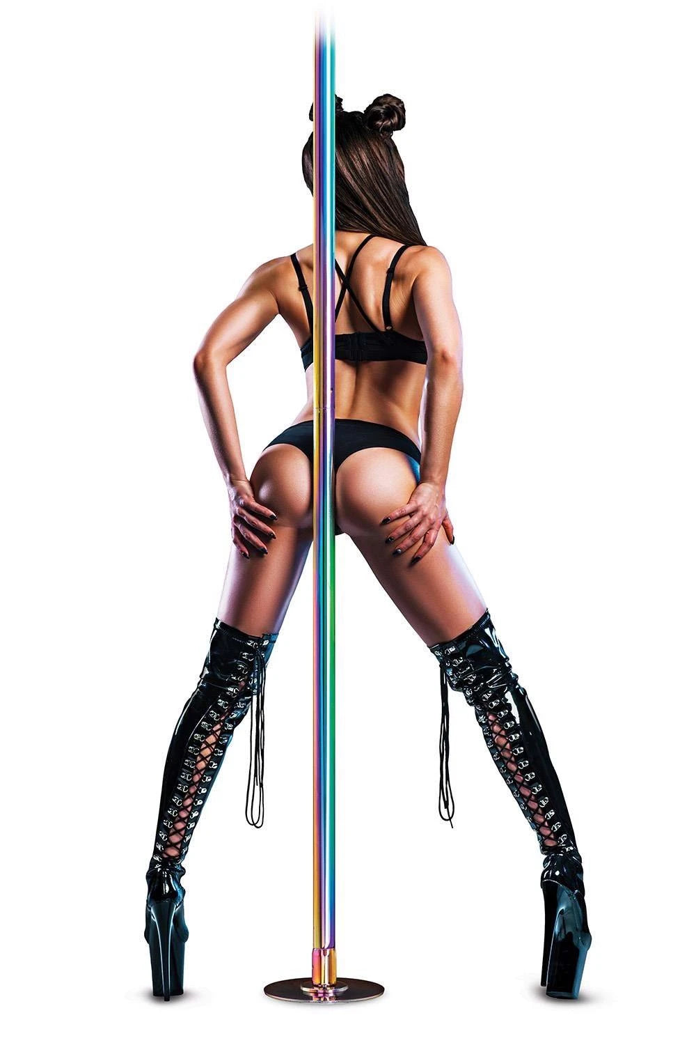 POWER POLE RAINBOW CHROME POLE