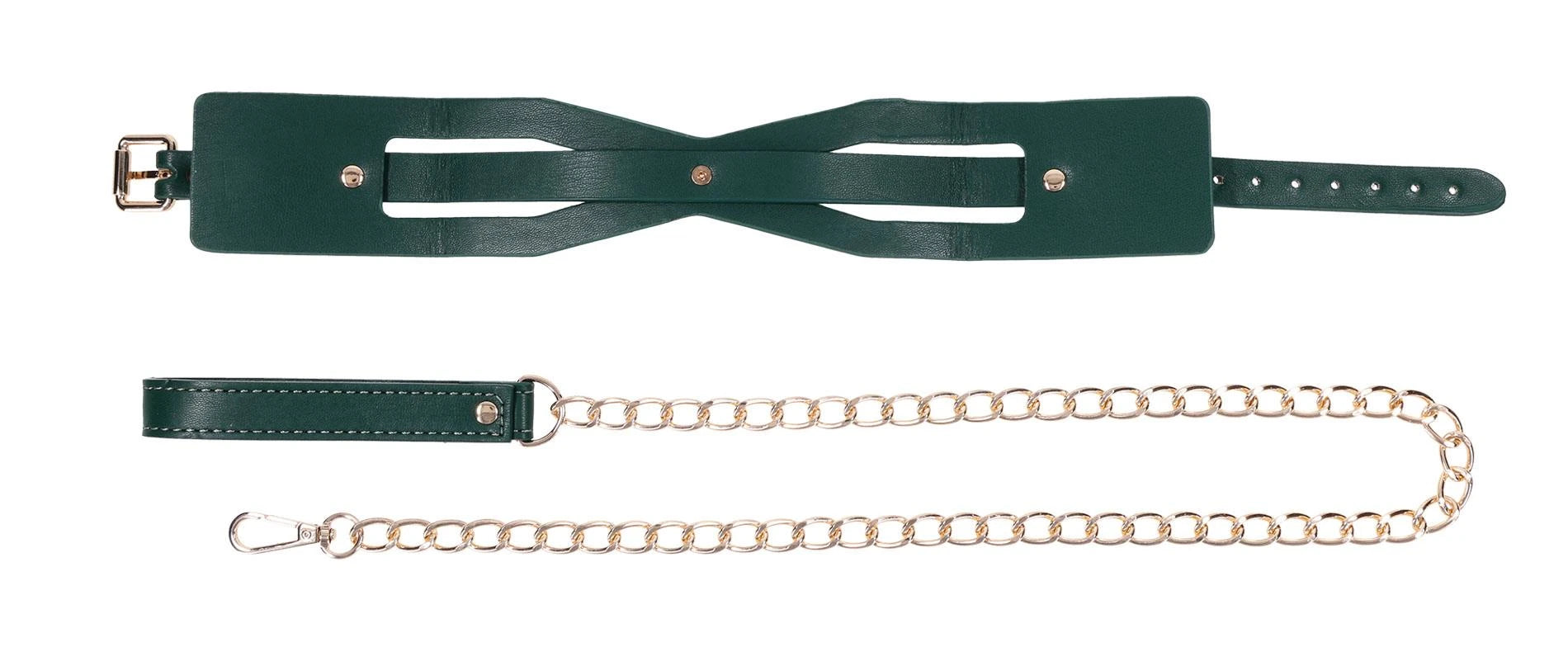 Collier et laisse découpés
