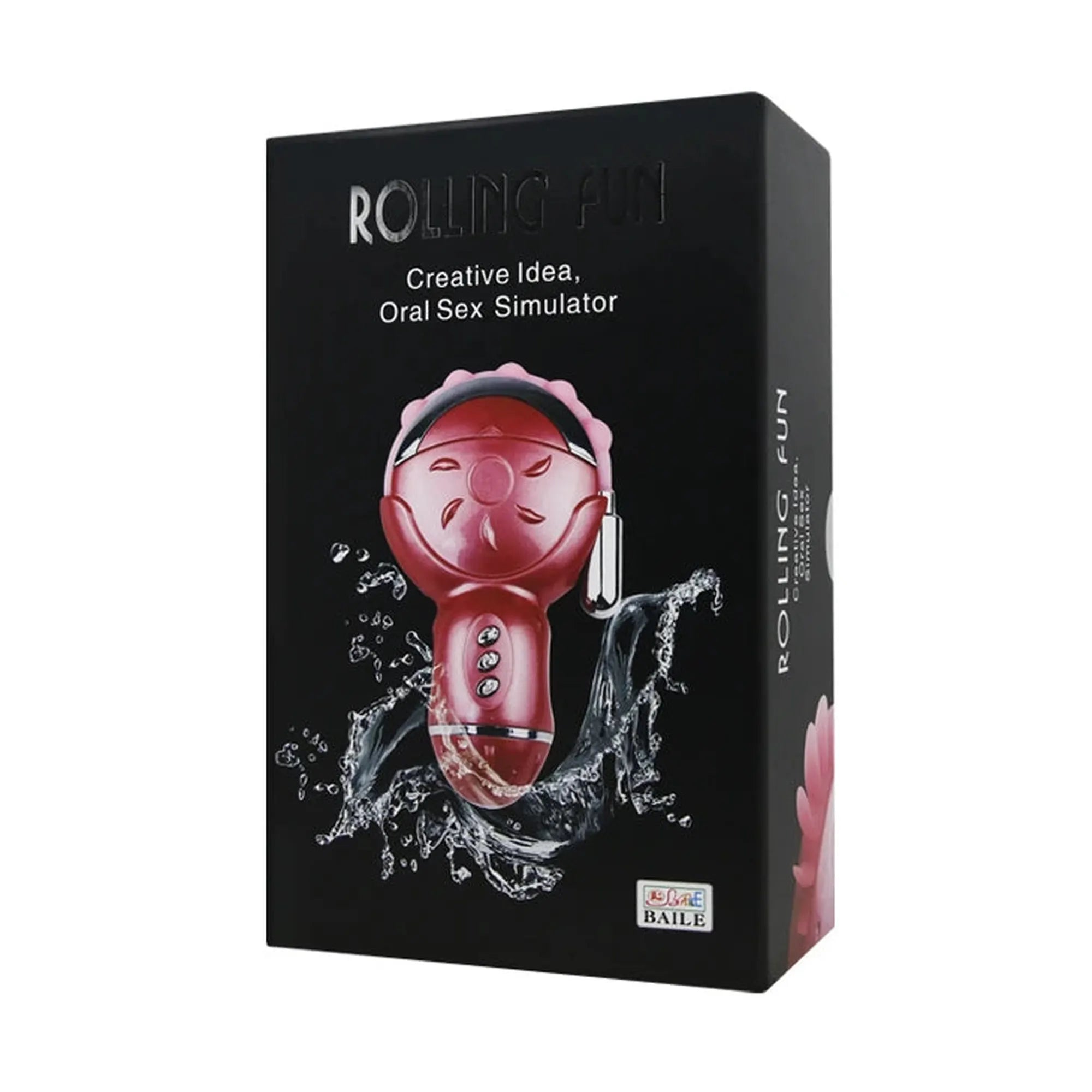 BAILE- ROLLING FUN II, 12 vibration functions 6 rotation functions Bendable