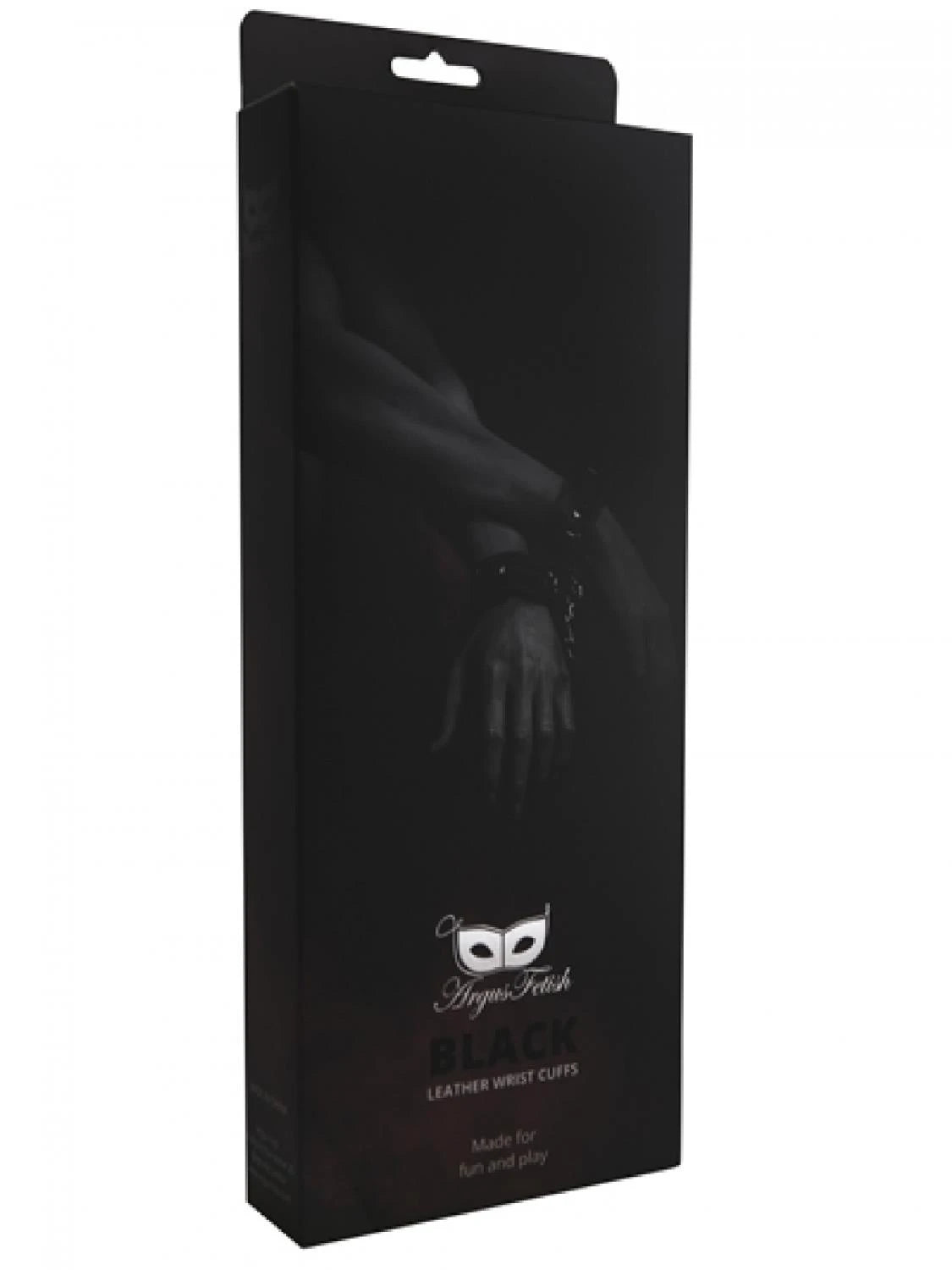 Menottes en cuir noir