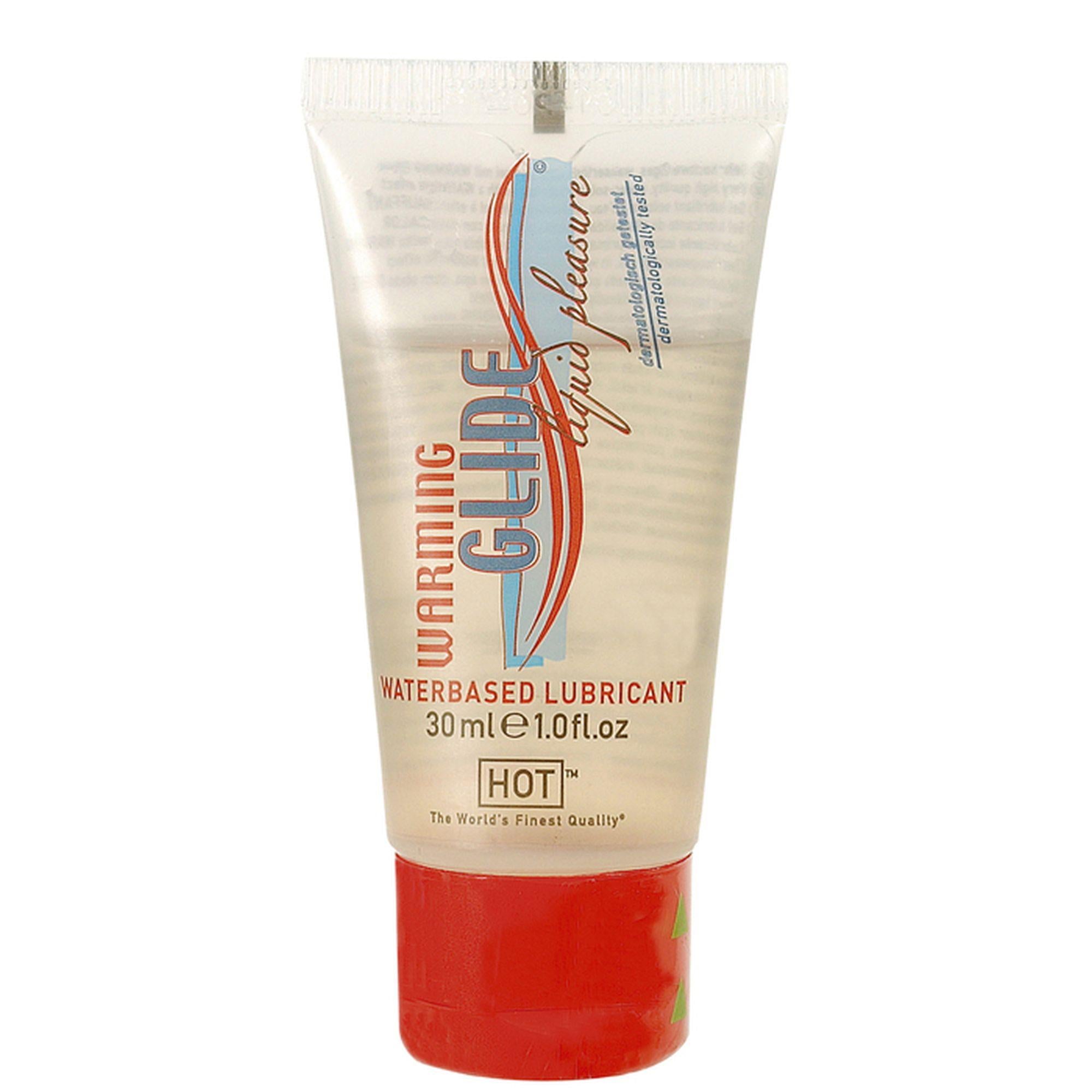 Warming Glide Liquid Pleasure - Waterbased Lubricant - 1 fl oz / 30 ml
