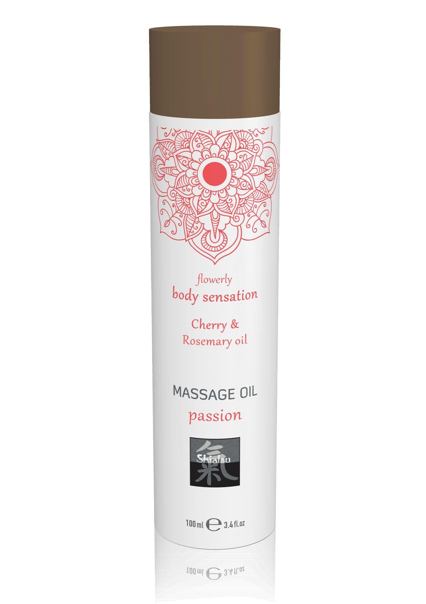 Huile corporelle Passion Cerise & Romarin 100ml.