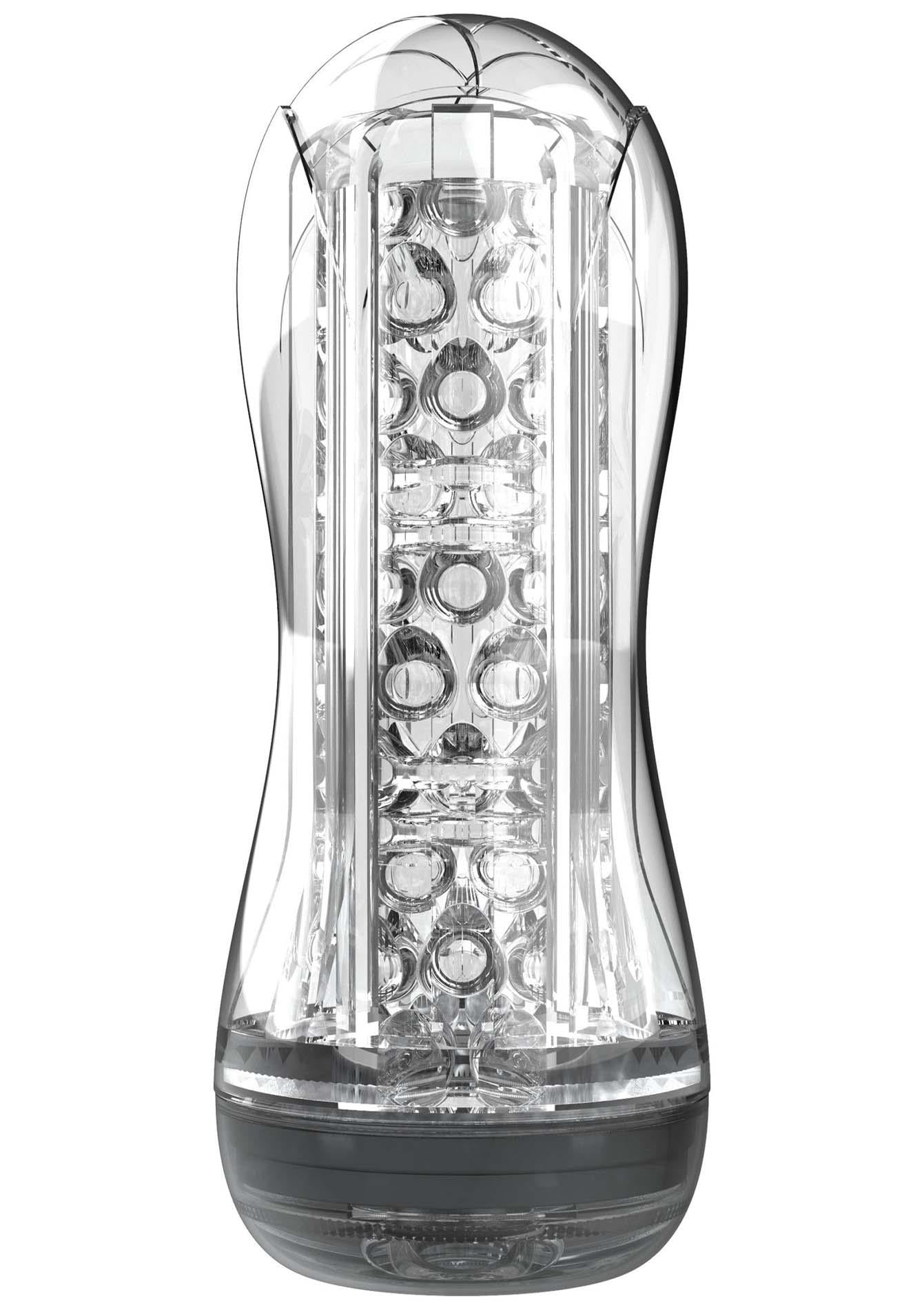 Big Clear Blast Vacuum Stroker