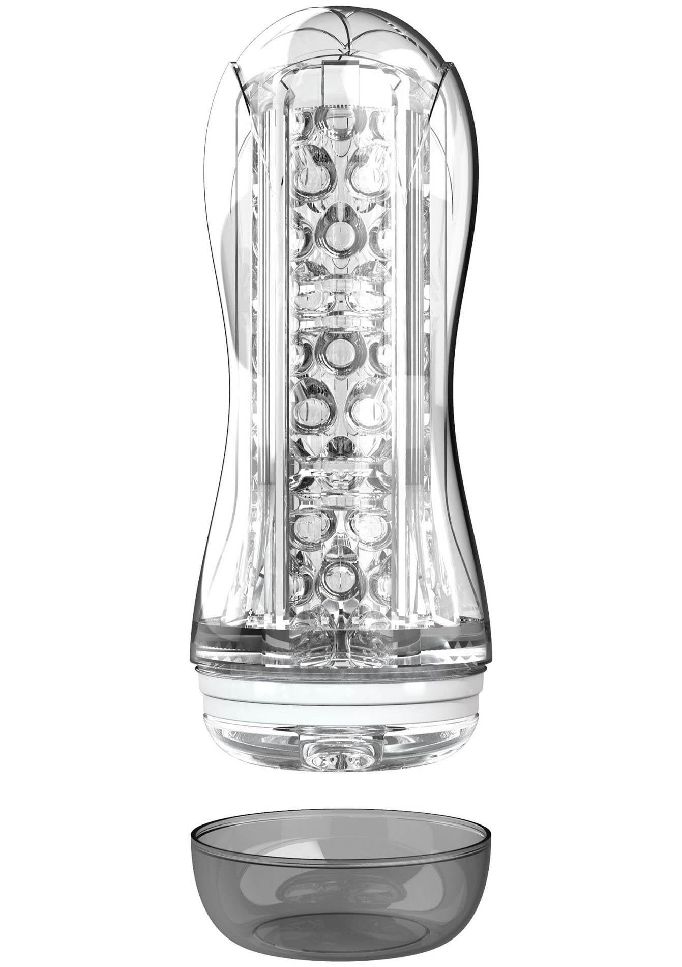 Big Clear Blast Vacuum Stroker