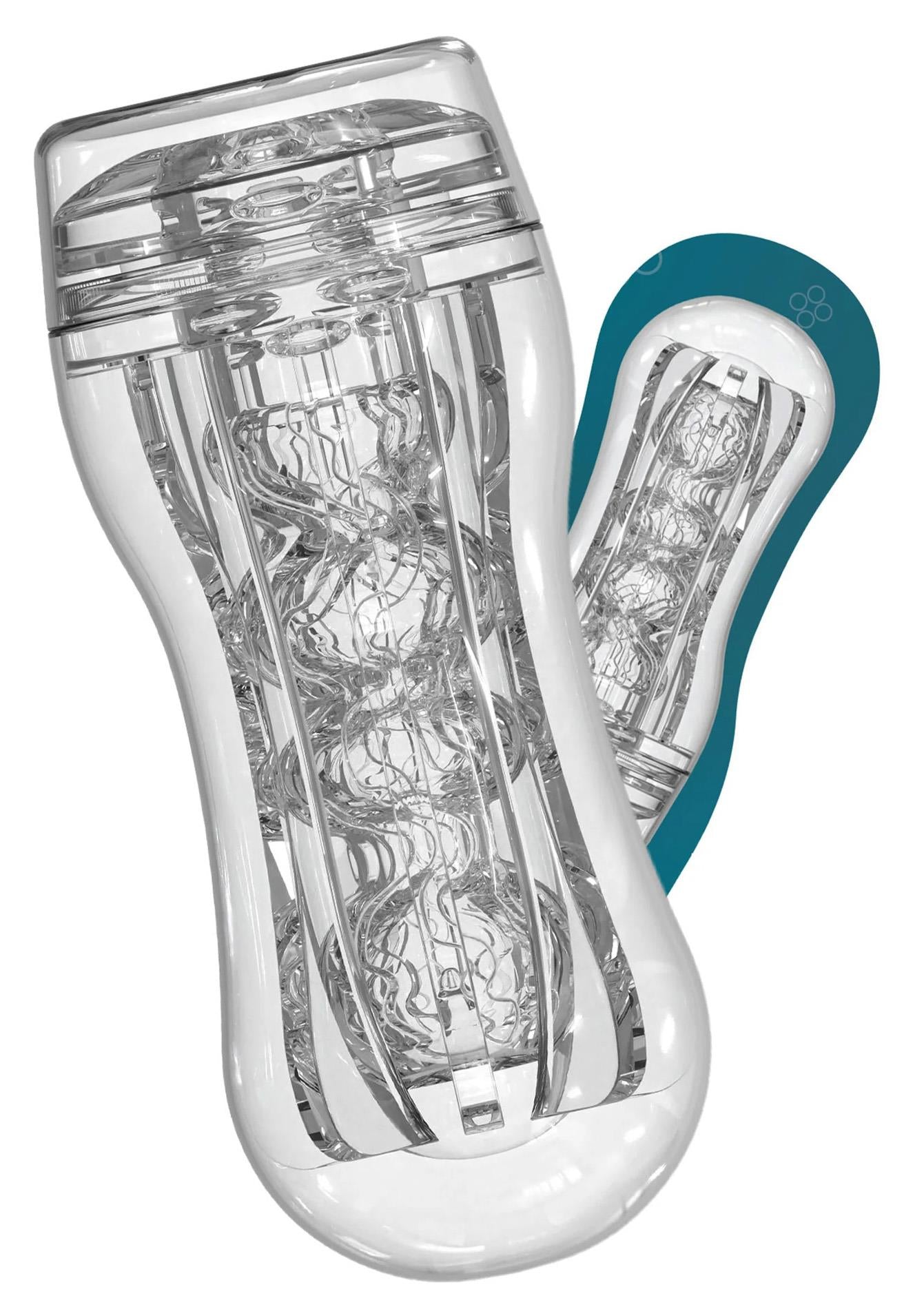 Clear Grip Vacuum Stroker