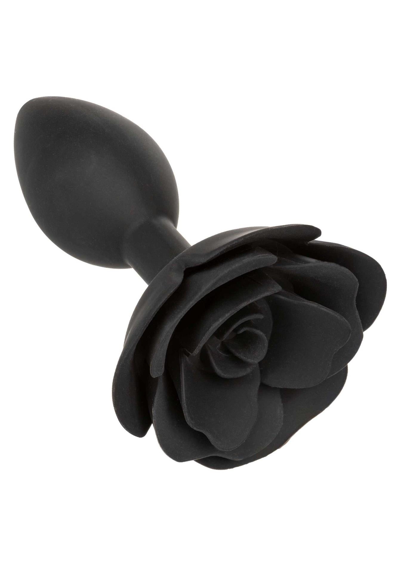 Grand plug anal rose noir